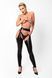 Легінси з відкритими стегнами Noir Handmade F323 Rebel wetlook chaps - M