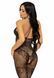 Бодистокинг комбинезон с доступом Leg Avenue Rhinestone Lace and Net Bodystocking OS Black