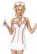 Еротичний костюм медсестри Leg Avenue Head Nurse XL, сукня, аксесуар на голову, стетоскоп