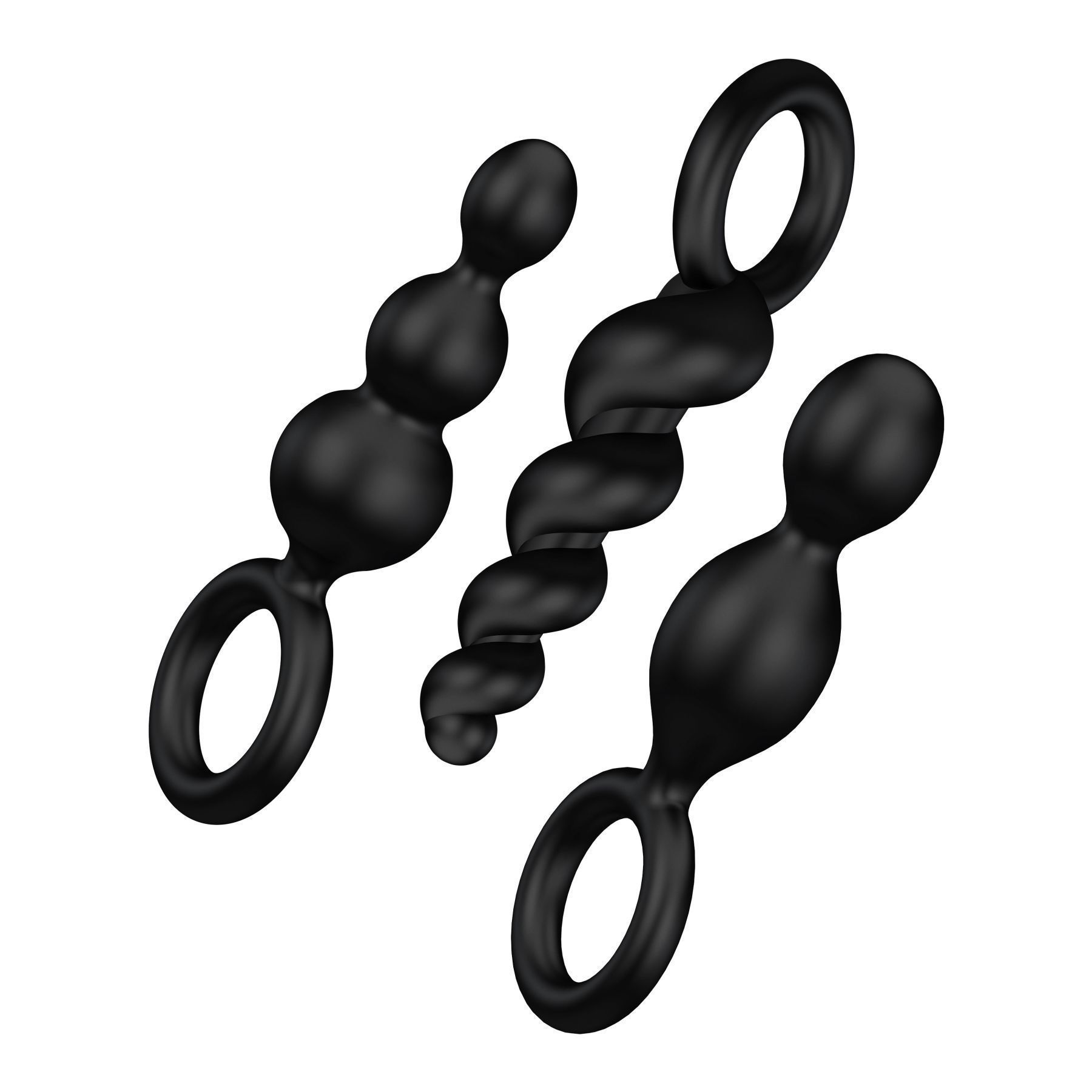 Набір анальних пробок Satisfyer Plug black Booty Call