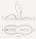 Вибратор Zalo Flora Smart Vibrating Pad Ivory White SX0718 фото 4
