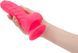 Ребристий фалоімітатор на присосці ADDICTION Tom 7&Prime; Dildo With Balls Pink SO5585 фото 4