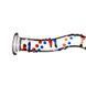 Стеклянный дилдо с изгибами и рисунком Gildo Glass Dildo 3 SO4414 фото 3