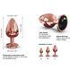 Анальна пробка Dorcel Diamond Plug Rose Gold L SO5530 фото 3