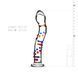 Стеклянный дилдо с изгибами и рисунком Gildo Glass Dildo 3 SO4414 фото 5