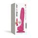 Фаллоимитатор Strap-On-Me Sliding Skin Realistic Dildo Fuchsia M SO6255 фото 7