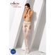 Сексуальные колготки-бодистокинги Passion S022 One Size, White, имитация чулок и пояса с гартерами