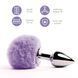 Анальная пробка FeelzToys Bunny Tails Butt Plug Purple SO5062 фото 2