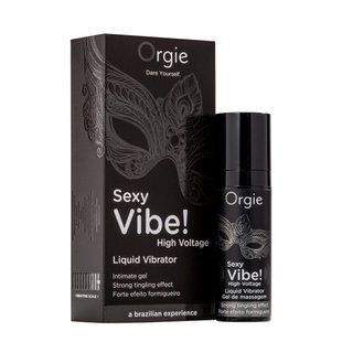 Рідкий вібратор Orgie Sexy Vibe High Voltage 15 мл SX1550 фото