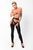 Леггинсы с открытыми бедрами Noir Handmade F323 Rebel wetlook chaps - L