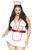 Костюм медсестры Leg Avenue Nightshift Nurse XL/XXL, платье, трусики, шапочка