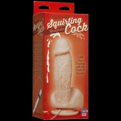 Фалоімітатор що кінчає Doc Johnson The Amazing Squirting Realistic Cock SO1973 фото