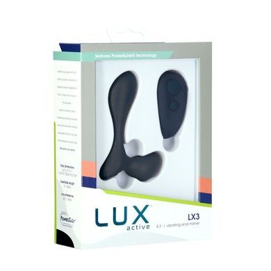 Вібромасажер простати Lux Active LX3 Vibrating Anal Trainer SO6836 фото