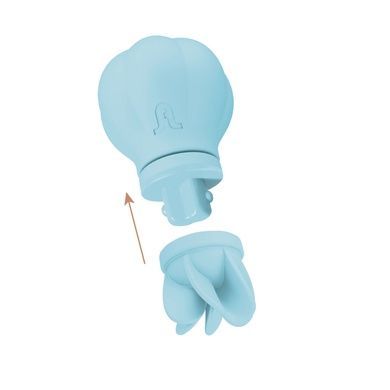Вибратор Adrien Lastic Caress Blue SO9931 фото