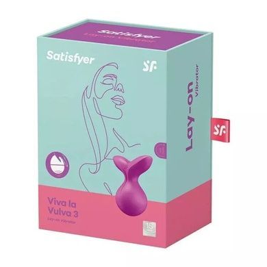 Минивибромассажер Satisfyer Viva la Vulva 3 Violet SO7787 фото