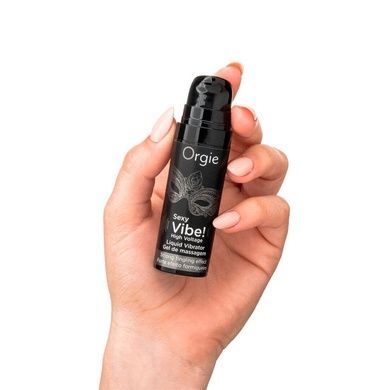 Жидкий вибратор Orgie Sexy Vibe High Voltage 15 мл SX1550 фото
