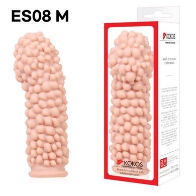 Насадка на член Kokos Extreme Sleeve ES.08 розмір M SO1818 фото
