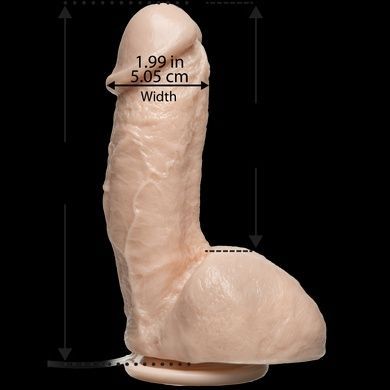 Фалоімітатор що кінчає Doc Johnson The Amazing Squirting Realistic Cock SO1973 фото