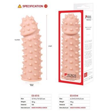 Насадка на член Kokos Extreme Sleeve ES.03 размер S SO1274 фото