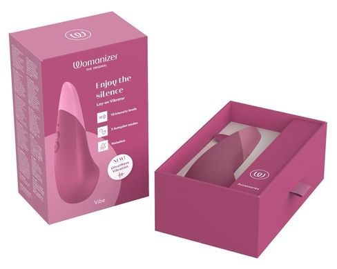 Вибратор Womanizer Vibe Dusky Pink SX2144 фото
