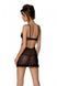 Еротичний пеньюар Passion MARINA CHEMISE, XXL/XXXL, black