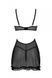 Еротичний пеньюар Passion MARINA CHEMISE, XXL/XXXL, black