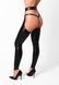 Леггинсы с открытыми бедрами Noir Handmade F323 Rebel wetlook chaps - L