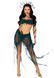 Эротический костюм Медузы Горгоны Leg Avenue Medusa Costume M, топ, юбка, нарукавники, украшения