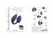 Вибрайте с вакуумной стимуляцией Love To Love Wonderlover MIDNIGHT INDIGO SO9617 фото 7