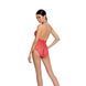 Бодистокинг в крупную сетку Passion BS087 red, открытая спина, халтер, с доступом One size