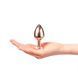 Анальна пробка Dorcel Diamond Plug Rose Gold M SO5531 фото 3