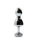 Анальная пробка Wooomy Lollypop Double Ball Metal Plug Blue S SO7415 фото 2