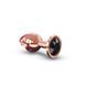 Анальна пробка Dorcel Diamond Plug Rose Gold M SO5531 фото 1
