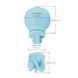 Вибратор Adrien Lastic Caress Blue SO9931 фото 5