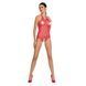 Бодистокинг в крупную сетку Passion BS087 red, открытая спина, халтер, с доступом One size