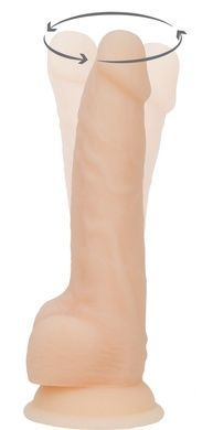 Фаллоимитатор с вибрацией и ротацией Naked ADDICTION James 8 SO5587 фото