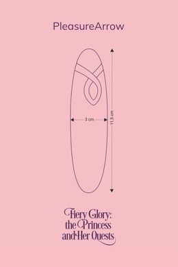 Мінівібратор FairyGasm PleasureArrow blue SX0637 фото