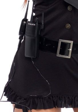 Эротический костюм полицейской Leg Avenue Dirty Cop XS, 6 предметов
