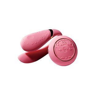 Смарт вібратор для пар Zalo Fanfan set Rouge Pink SO6672 фото