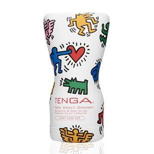 Мастурбатор Tenga Keith Haring Soft Case Cup SO1648 фото