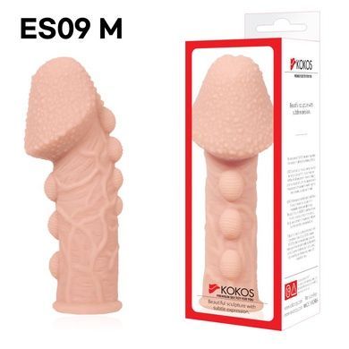 Насадка на член Kokos Extreme Sleeve ES.09 размер M SO1819 фото