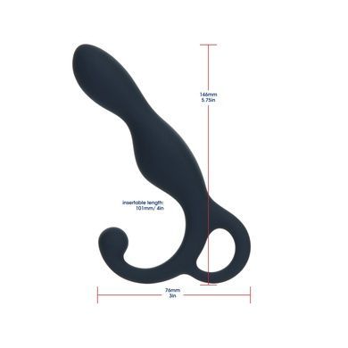 Масажер простати Lux Active LX1 Anal Trainer 5.75&Prime; Dark Blue SO6837 фото