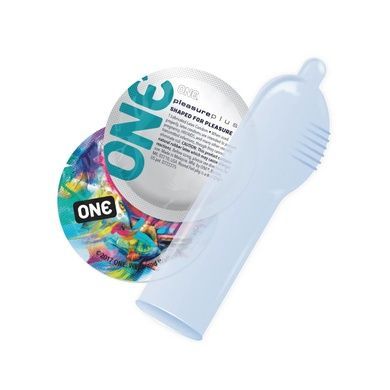 Презервативы ONE Pleasure Plus 12 шт, подарочная упаковка тюб SX0793 фото