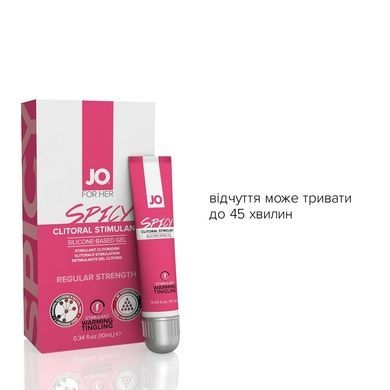Возбуждающий гель для клитора JO SPICY WARMING (10 мл) SO1501 фото