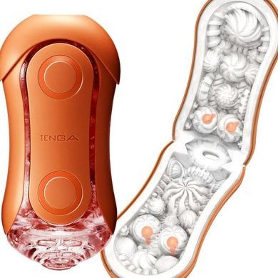 Мастурбатор Tenga Flip Orb &mdash; Sunset Orange SX1331 фото