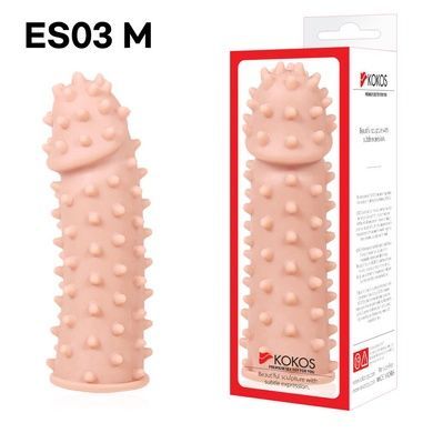 Насадка на член Kokos Extreme Sleeve ES.03 розмір M SO1275 фото