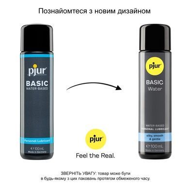 Змазка на водній основі pjur Basic water 100 мл PJ10410 фото