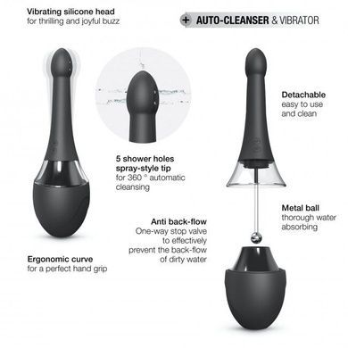Автоматичний анальний душ-вібратор Dorcel Douche Mate SO5532 фото