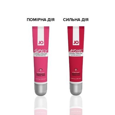 Возбуждающий гель для клитора JO SPICY WARMING (10 мл) SO1501 фото