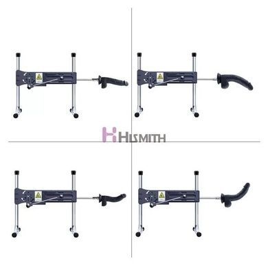 Силиконовый дилдо Hismith 8.3" Silicone Dildo Black SO9971 фото
